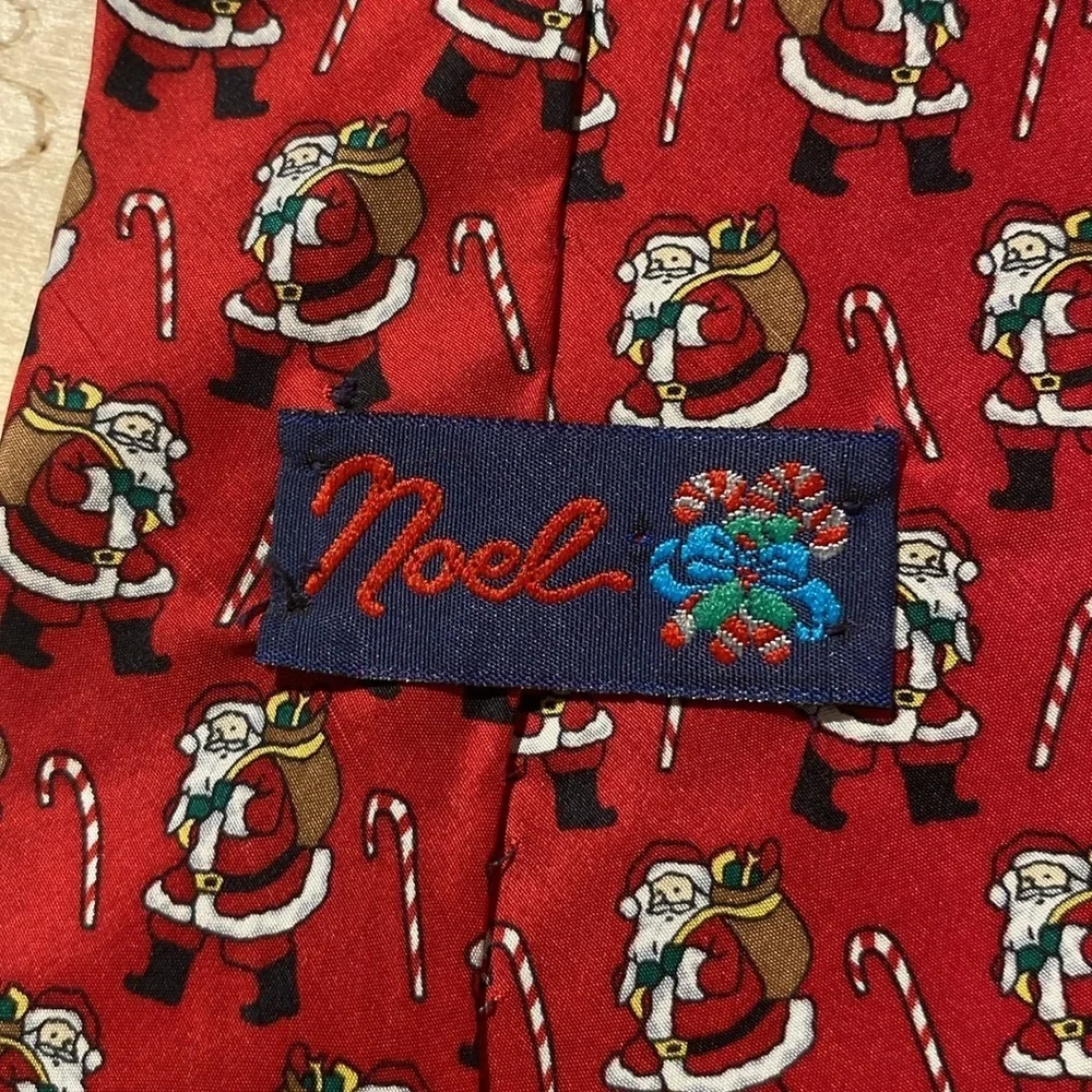 Festive Red Santa Claus Tie (NB)